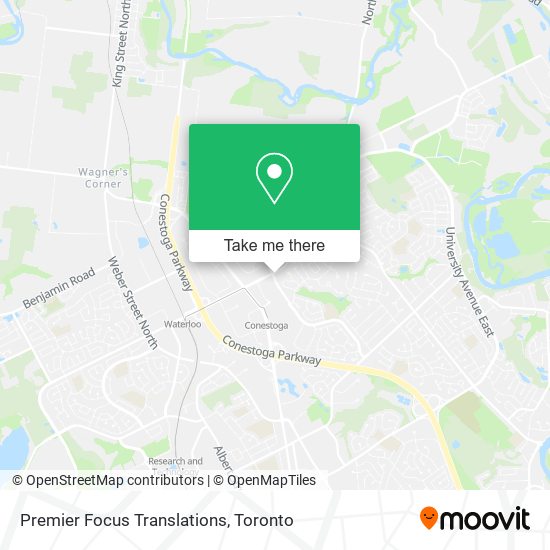 Premier Focus Translations map