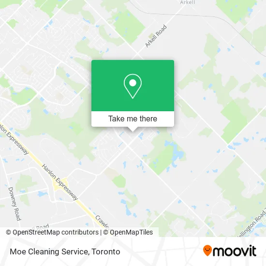 Moe Cleaning Service map