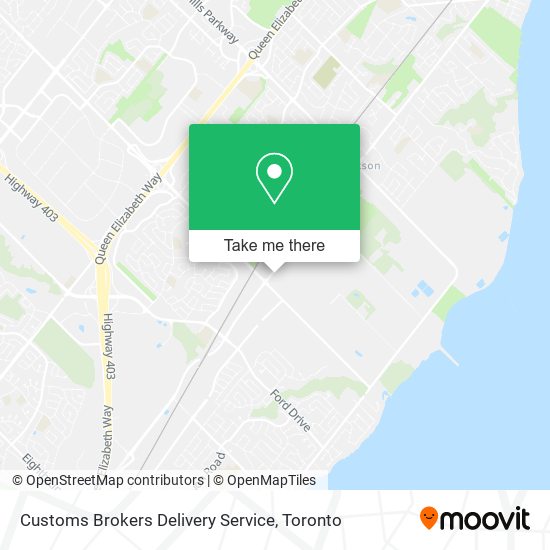 Customs Brokers Delivery Service map