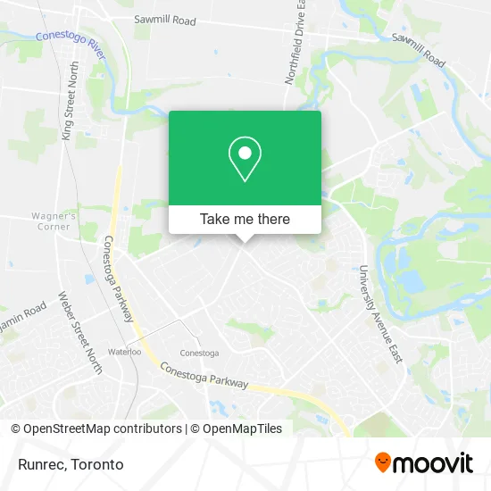 Runrec map
