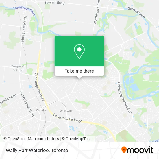 Wally Parr Waterloo map