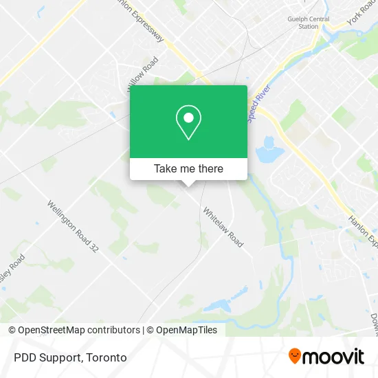 PDD Support map