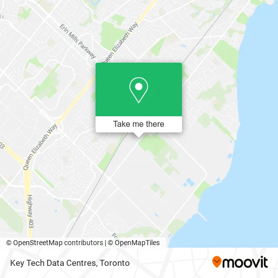 Key Tech Data Centres map