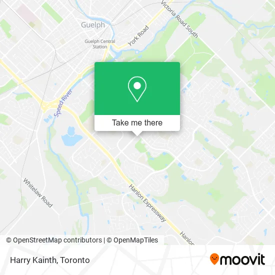 Harry Kainth map