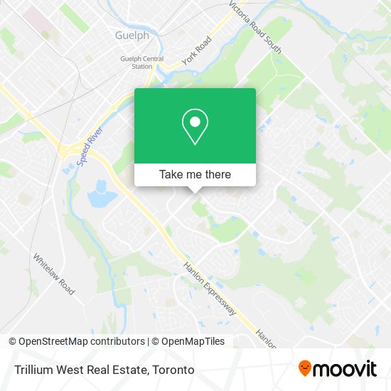 Trillium West Real Estate map