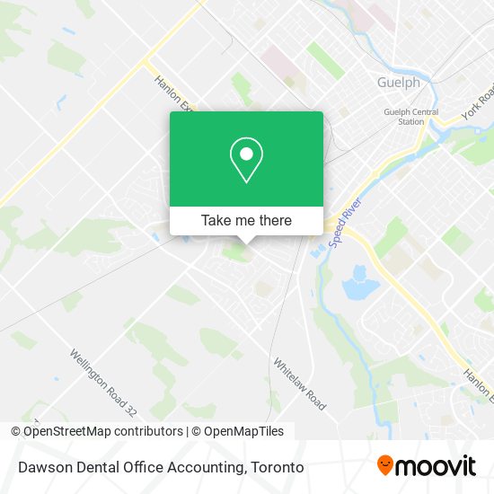 Dawson Dental Office Accounting map