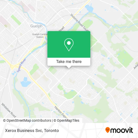 Xerox Business Svc map