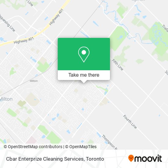 Cbar Enterprize Cleaning Services map