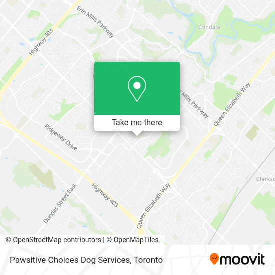 Pawsitive Choices Dog Services map
