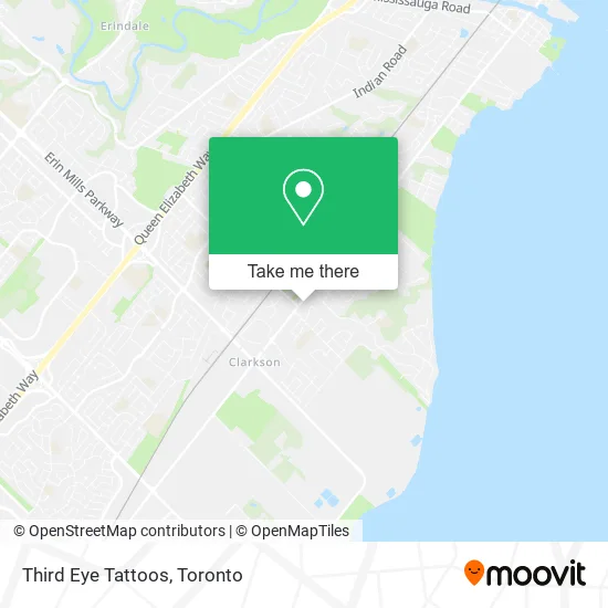 Third Eye Tattoos map