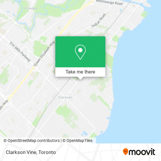 Clarkson Vine map
