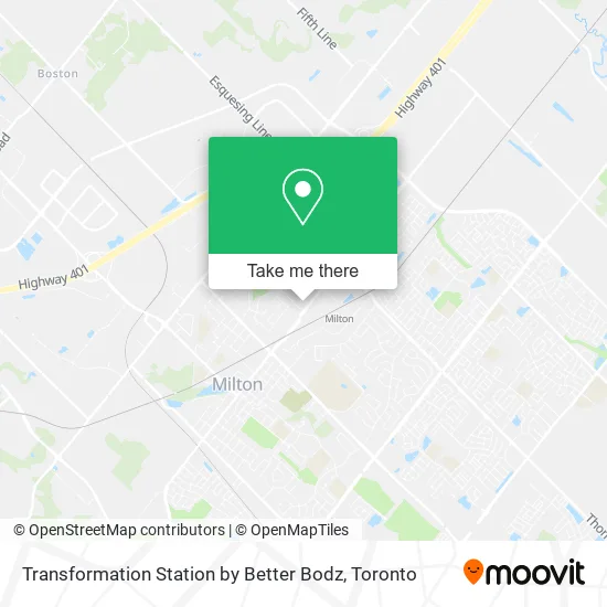 Transformation Station by Better Bodz map