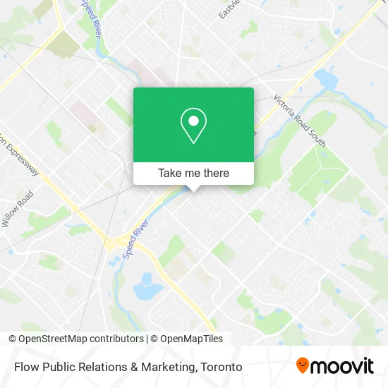 Flow Public Relations & Marketing map