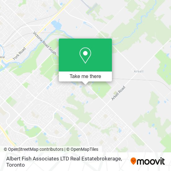 Albert Fish Associates LTD Real Estatebrokerage map