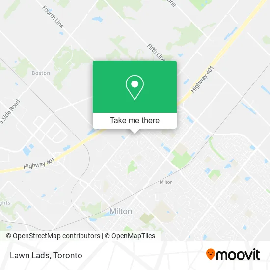 Lawn Lads map