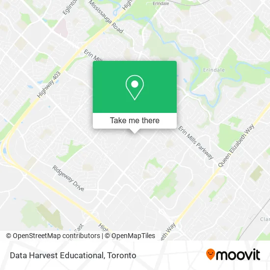 Data Harvest Educational map