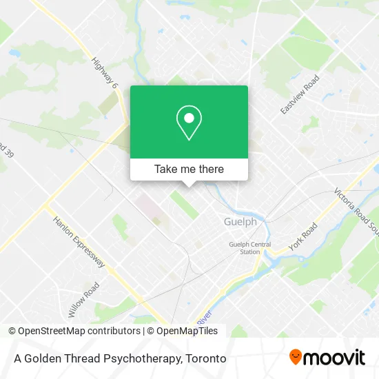 A Golden Thread Psychotherapy map