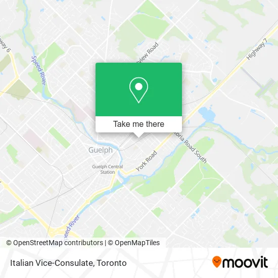Italian Vice-Consulate map