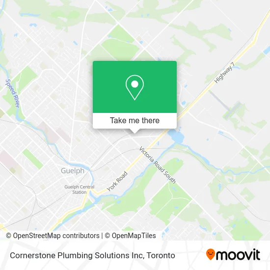 Cornerstone Plumbing Solutions Inc map