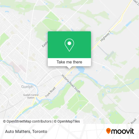 Auto Matters map