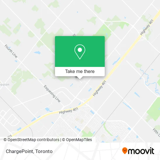 ChargePoint map