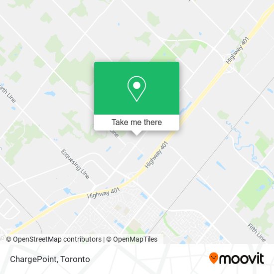 ChargePoint map