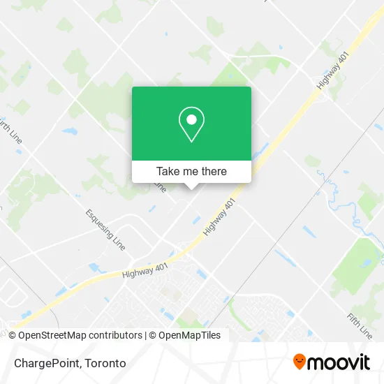 ChargePoint map