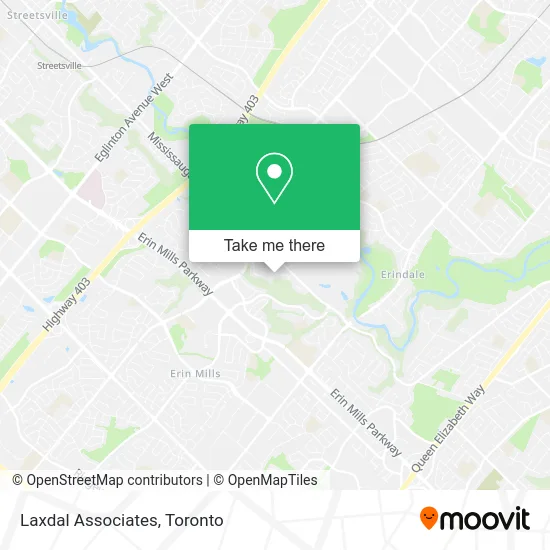 Laxdal Associates map