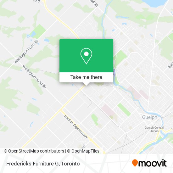 Fredericks Furniture G map