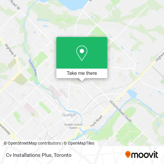 Cv Installations Plus map