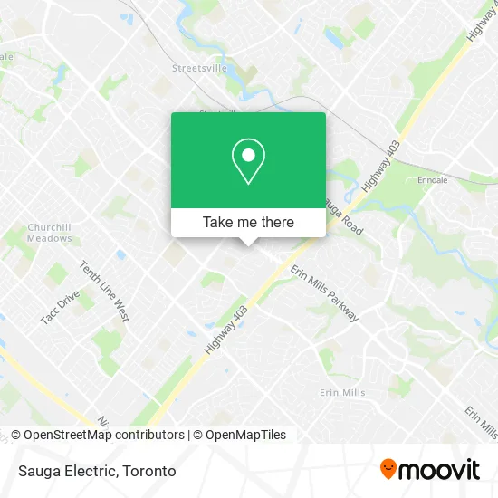 Sauga Electric map