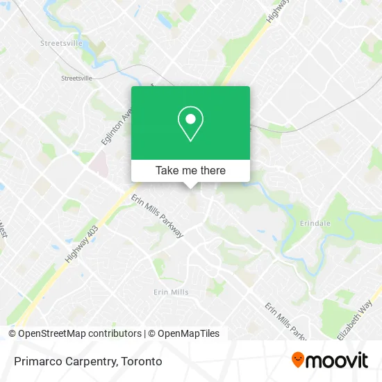 Primarco Carpentry map