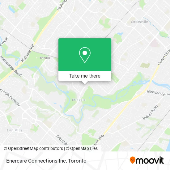 Enercare Connections Inc map