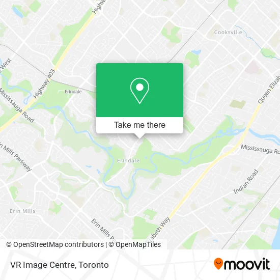VR Image Centre map