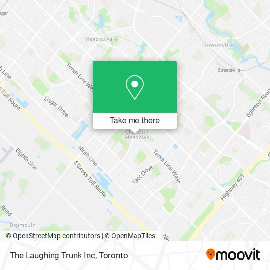 The Laughing Trunk Inc map