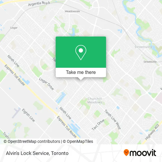 Alvin's Lock Service map