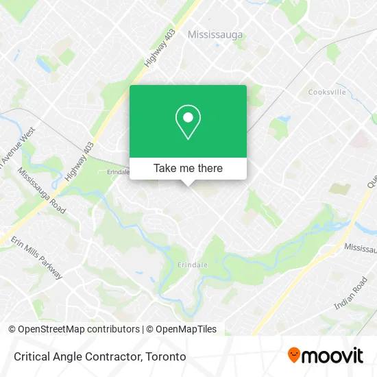 Critical Angle Contractor map