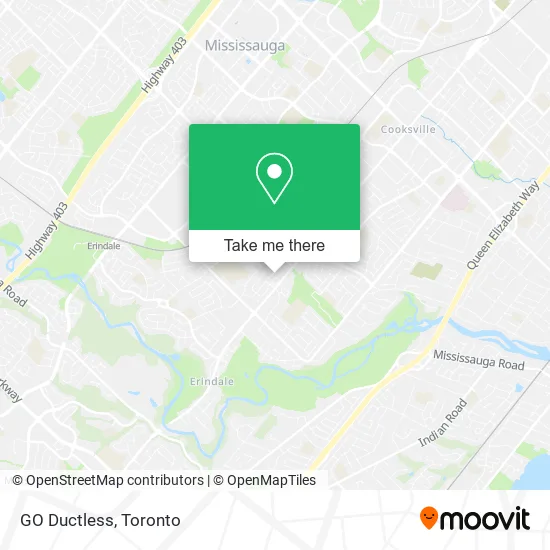 GO Ductless map