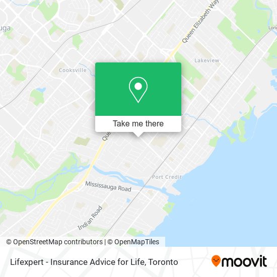 Lifexpert - Insurance Advice for Life map