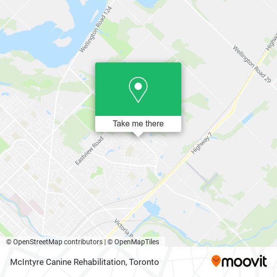 McIntyre Canine Rehabilitation map