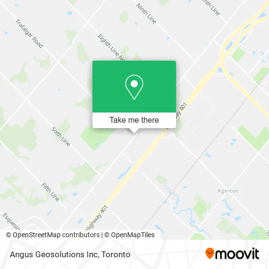 Angus Geosolutions Inc map