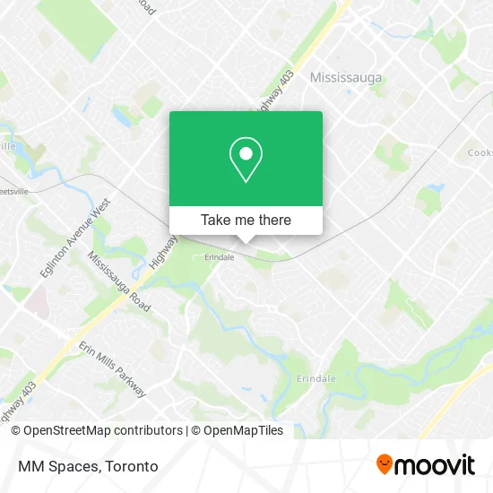 MM Spaces map
