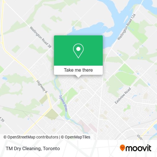 TM Dry Cleaning map