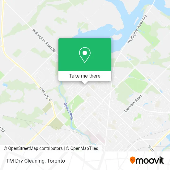 TM Dry Cleaning map