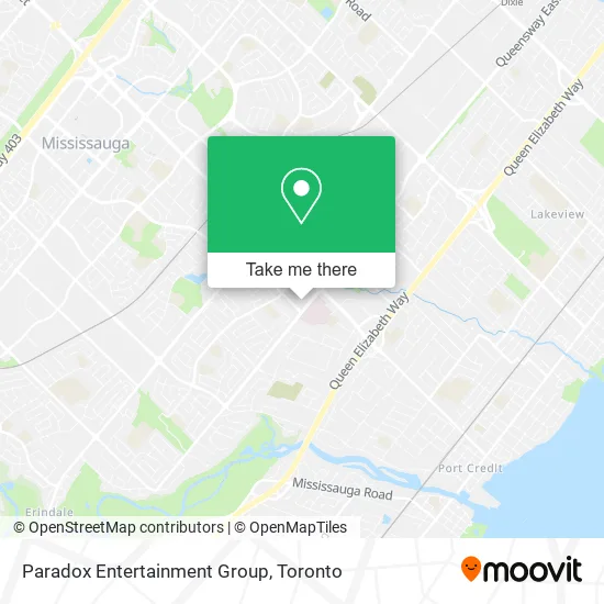 Paradox Entertainment Group map