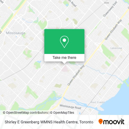 Shirley E Greenberg WMNS Health Centre map