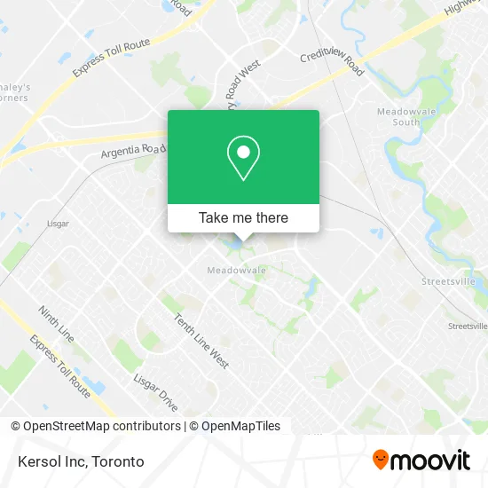 Kersol Inc map