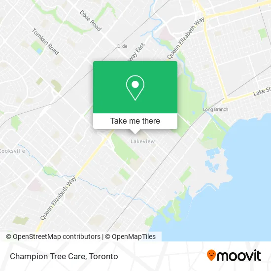 Champion Tree Care map