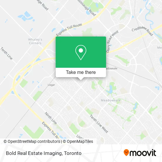 Bold Real Estate Imaging map