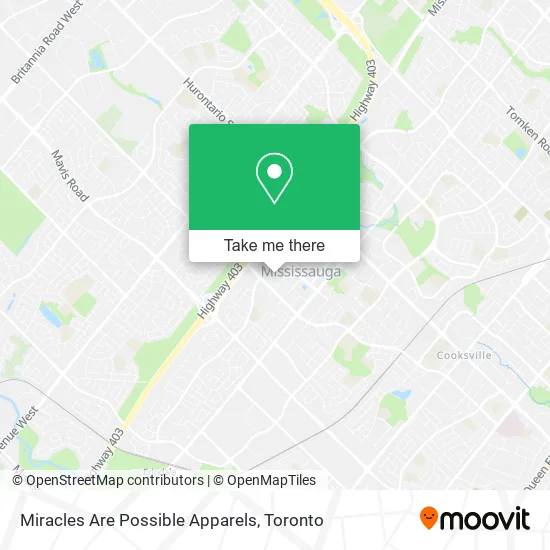 Miracles Are Possible Apparels map